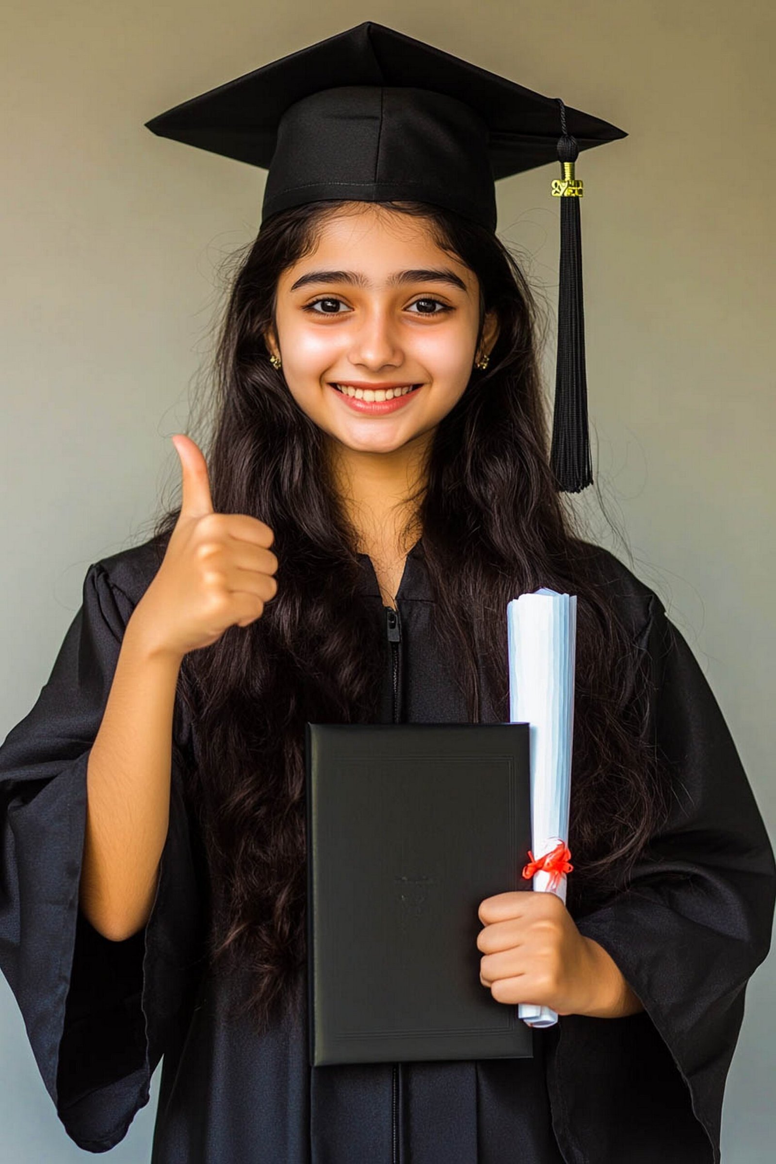 Student using tablet
